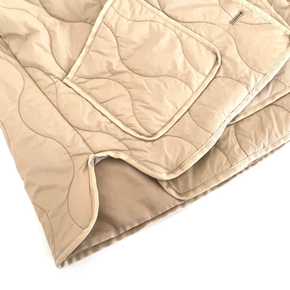 Lauren Ralph Lauren Black Label Onion Quilted Jacket in Natural Medium - Picture 11 of 16